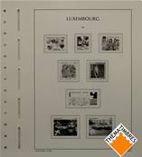 Feuilles Luxembourg 2025 � pochettes SF Leuchtturm N17SF-25 100260