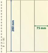 10 feuilles neutres LINDNER T 802121P