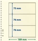 5 feuilles neutres double face LINDNER dT dT802310P