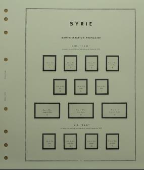 Syrie 1919 à 1945 avec pochettes MOC 341276