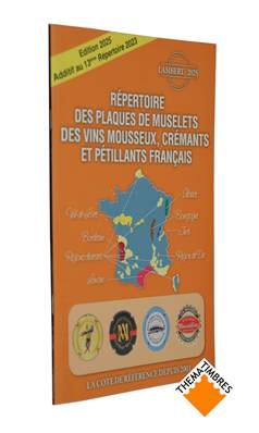 additif 2025 au repertoire des Plaques de muselets des vins Mousseux Lambert