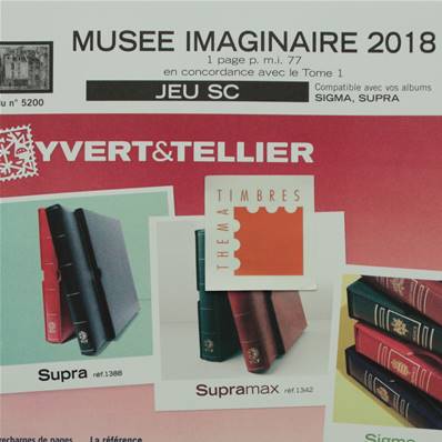Jeu France Musée Imaginaire SC 2018 Yvert et Tellier 133373