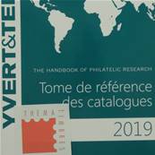 Tome de rfrence 2019 Yvert et Tellier