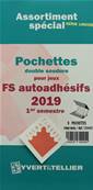 Pochettes 1er sem 2019 Futura FS autoadhesifs Yvert & Tellier 134445