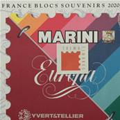 Jeu Blocs Souvenirs France 2020 Yvert et Tellier Marini 135577