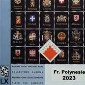 Feuilles Luxe Polynésie Française 2023 DAVO 3853