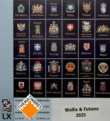 Feuilles Luxe Wallis et Futuna 2025 DAVO 14155