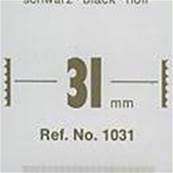 25 bandes Hawid simple soudure fond noir 210 x 31 mm HA1031 303713