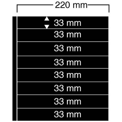 5 feuilles 458 pour classeur Compact A4 Safe