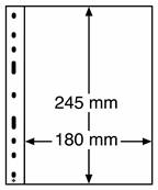 10 Feuilles transparentes  1 poche Optima 1C Leuchtturm 319037