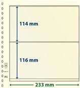 5 feuilles neutres double face LINDNER dT dT802212P