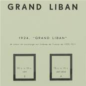 Grand Liban 1924 à 1946 avec pochettes MOC 341247