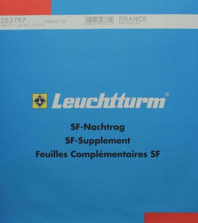 Feuille à pochette SF minifeuille de France 2015 Leuchtturm N15K SF/15 353767