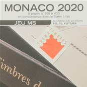 Jeu Monaco Futura MS 2020 Yvert et Tellier 135416