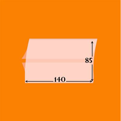 10 pochettes 140 x 85 mm double soudure fond transparent Yvert et Tellier 191478
