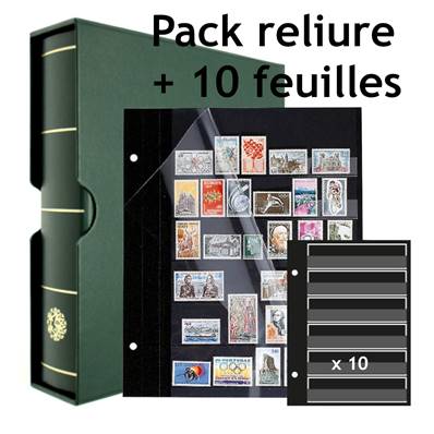 Offre Album Futura vert et 10 RECHARGES C80 Yvert et Tellier 27592