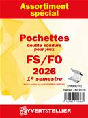 Pochettes 1er semestre 2026 pour FS FO Yvert et Tellier 301238