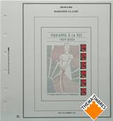 Feuilles France 2024 complet Album Louvre Edition Ceres FF24C