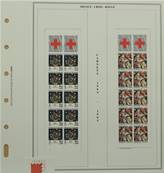 Feuilles Croix Rouge 1984 à 2006 Album Louvre Edition Ceres FFCR2