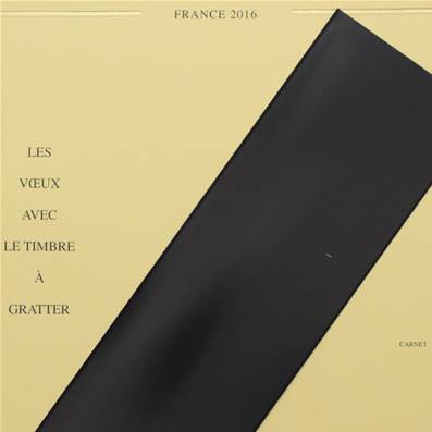 Jeu Presidence France pour les carnets de 2016 Ceres PF16ATC