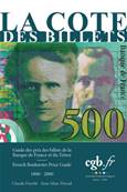 La cote des billets 1800  2000 de la banque de France et du Tresor Fayette 2022