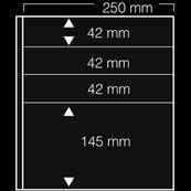 5 Feuilles noires Garant 3+1 bandes7241 SAFE