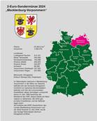 feuille Topset 19 pour pieces de 2 euros des états allemands 2024 SAFE 7821-19