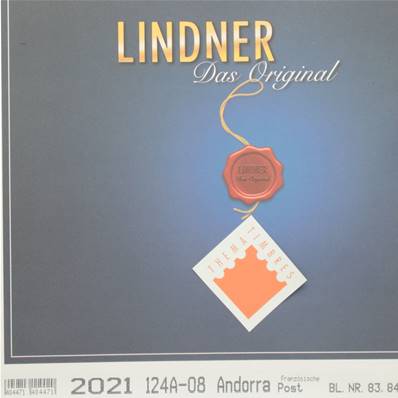 Complement Andorre Francais 2021 LINDNER T124a-08-2021