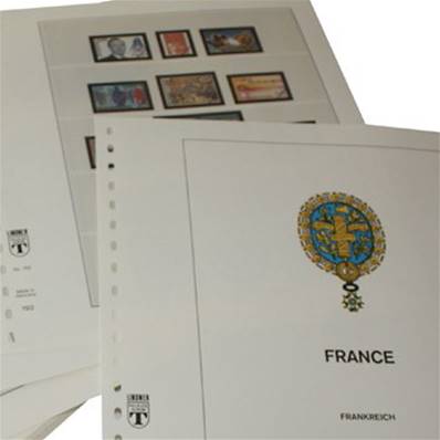Feuilles France 1998 à 2002 LINDNER T T132-98