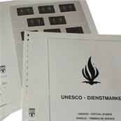 Feuilles France Unesco 1961  2016 LINDNER T T132RU