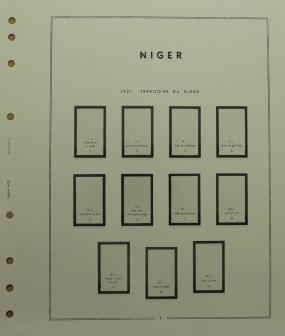 NIGER 1921-1942 avec pochettes MOC 302555