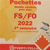 Pochettes 2e semestre 2022 pour Futura FS FO Yvert et Tellier 137575