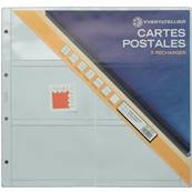 5 recharges CPA horizontales pour cartes postales Yvert et Tellier 2006