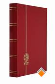 Classeur Perfecta Rouge 32 Pages Noires Petit Modèle Yvert et Tellier 24022