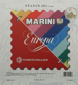 Jeu France 2012 Yvert et Tellier Marini 83092
