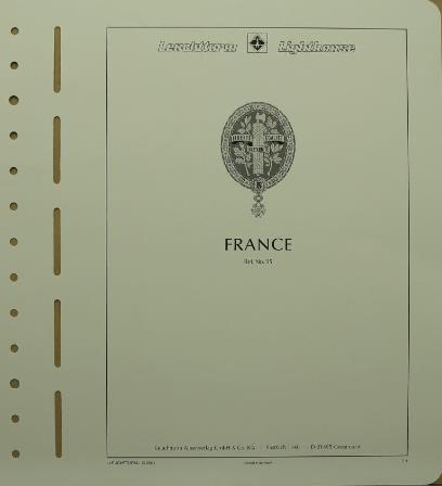 Feuille France page titre avec armoiries Leuchtturm BL WAPPEN 312941