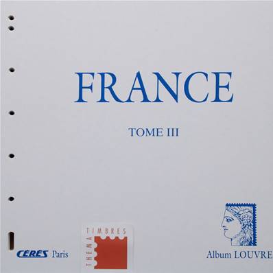 Feuilles Tome 3 France 1986 à 1998 Album Louvre et Standard Edition Ceres FL3