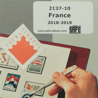 Feuilles France 2018 à 2019 SAFE DUAL 2137-10