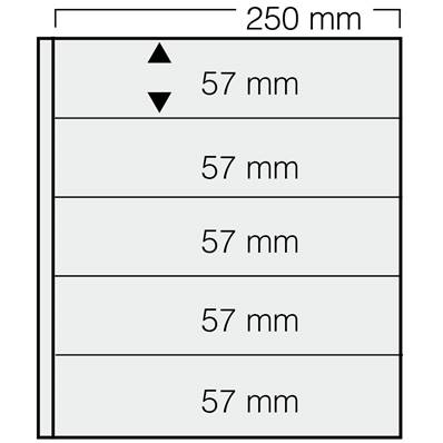 5 Feuilles blanches Garant 5 bandes 725 SAFE