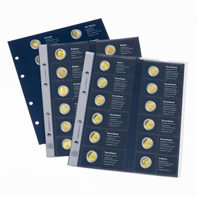 feuilles 2025 Optima 2 euros commemoratives Leuchtturm 374367