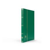 classeur pour timbres 32 pages blanches BASIC W32 vert Leuchtturm 333321