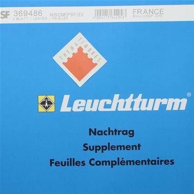 Feuilles France Blocs CNEP 2022 SF Leuchtturm N15 CNEP SF/22 369486