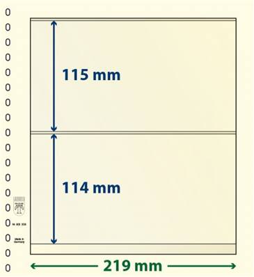 5 feuilles neutres double face LINDNER dT dT802208P