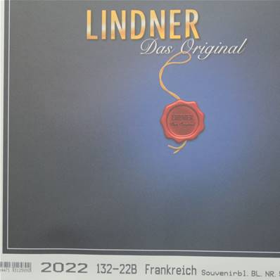 Complement France Blocs Souvenirs 2022 LINDNER T T132-22B-2022