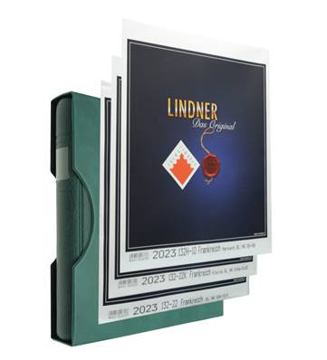 Lot France 2023 ensemble 1124 vert LINDNER T T132-23ES