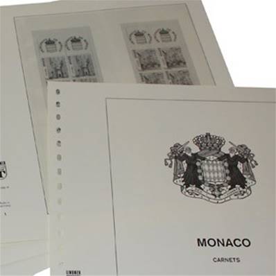 Feuilles Monaco carnets 1989 à 2000 Lindner  T186H