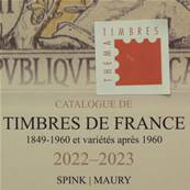 Catalogue de Timbres de France Spink Maury 2022-2023
