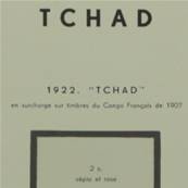 Tchad 1922-1933 avec pochettes MOC 313734