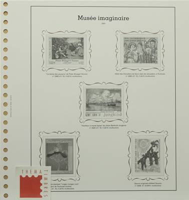 Jeu France SC Musée Imaginaire 2001 à 2005 Yvert et Tellier 13061