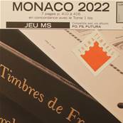 Jeu Monaco Futura MS 2022 Yvert et Tellier 137573